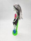 Monster High Doll Frankie Stein Cheerleader 11" Tall Basic Mattel Doll 2015.
