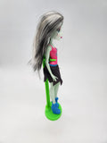 Monster High Doll Frankie Stein Cheerleader 11" Tall Basic Mattel Doll 2015.