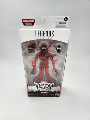CARNAGE Marvel Legends 2020 Maximum Venom Venompool BAF 6" Action Figure.