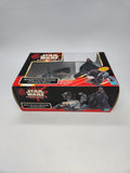 Star Wars Episode I Sith Attack Speeder with Darth Maul Hasbro Action Figure.