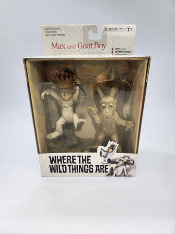 Max and Goat Boy Where The Wild Things Are 2000 McFarlane Action Figure.