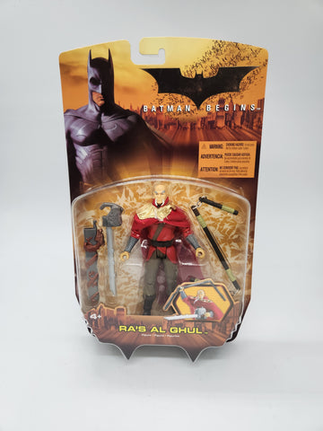 DC Comics Batman Begins Ra's Al Ghul (2005) Mattel 5-Inch Action Figure.