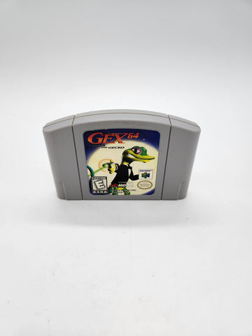 Gex 64 : Enter the Gecko N64 Nintendo 64, 1998.