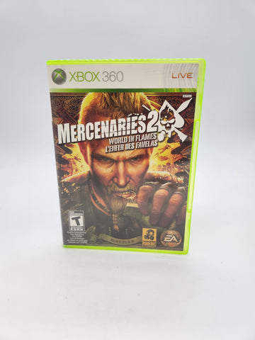 Mercenaries 2: World In Flames Microsoft Xbox 360.