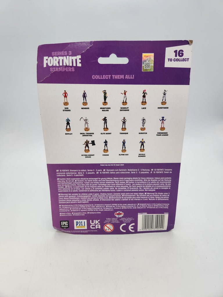 Fortnite Stampers Collection . Neuf . 21 Figurines . 7 Packs Fortnite Stampers Collection . Neuf . 21 Figurines . 7 Packs