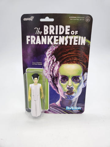 Bride Of Frankenstein Universal Studios Monsters Super 7 ReAction Action Figure.