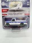 1995 Ford F-250 Boston Police Department CHASE 1:64 Scale Model Green Machine- Greenlight 14562WB.
