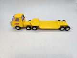 Vintage  Tonka Semi Truck Lowboy Flatbed Trailer.