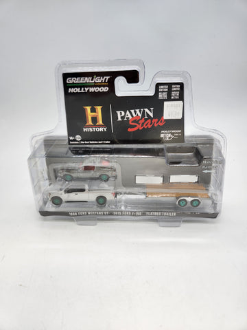 Ford Mustang F 150 Pawn Stars GreenLight 1/64 Green Chase Hollywood.