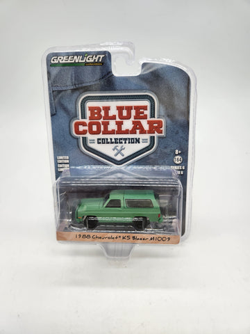 Greenlight Blue Collar Collection Series 6 1988 Chevrolet K5 Blazer 1:64 Diecast.