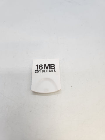 16 Mb Memory Card Gamecube.
