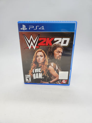 WWE 2K20 wrestling Game for Sony PS4 Playstation 4.