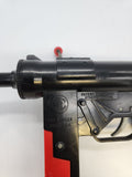 Vintage Toy 1950's Mattel Inc. Los Angelis Ca.  Sub Machine Cap Gun Crank fire pat 2729012.