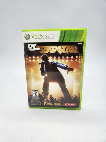 Def Jam Rapstar Xbox 360.