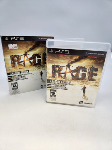 Rage - Anarchy Edition Sony PlayStation 3 PS3.