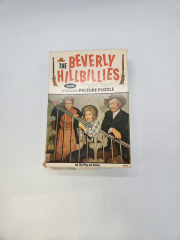 Jaymar 1963 The Beverly Hillbillies Complete Jed Elly May Granny Puzzle.