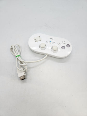 Genuine Nintendo White Wii / Wii U Classic Controller Remote NES SNES Mini.