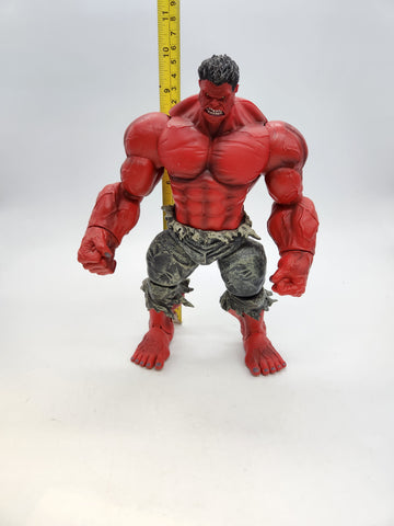 Diamond Select Comic Red Incredible Hulk 10" Action Figure Toy Marvel Universe.