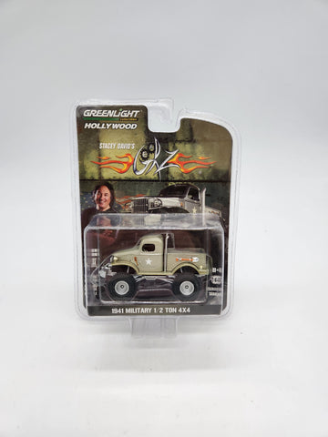 Greenlight  Green Light Limited Stacey David’s 1941 Military 1/2 Ton 4x4 1:64.