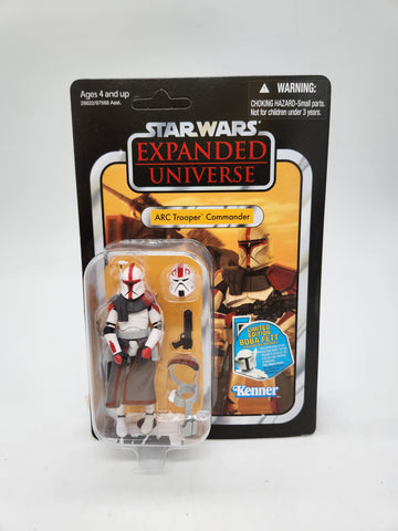 ARC Trooper Commander Fordo VC54 STAR WARS The Vintage Collection ANH Fett sticker unpunched. #1