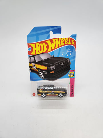 Hot Wheels 2023 HW: The '80s 9/10 Black ‘84 Audi Sport Quattro.