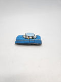 Vintage Wind Up Toy Car 1950's G-E 295 Tin Toy West Germany.
