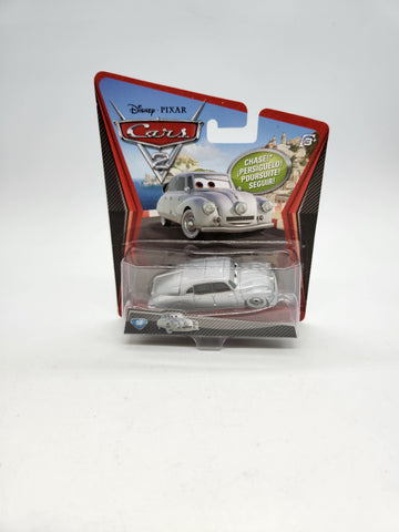 Disney Cars Cars 2 Main Series Sir Harley Gassup Diecast Car Mattel.