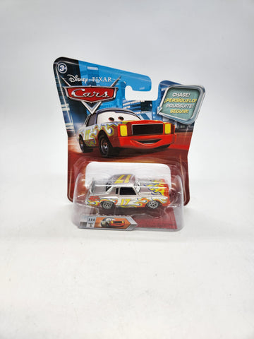 Disney Cars Piston Cup Nights Chase Darrell Cartrip.