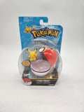 Pokemon Pikachu + Great Ball Clip N Carry Tomy Super Ball.