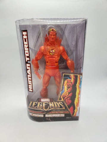 Marvel Legends Icons Series HUMAN TORCH FLAME ON VARIANT 12" Figure 2006.