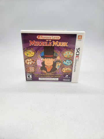 Professor Layton Miracle Mask 3DS.