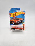 Hot Wheels #166 Muscle Mania '71 PLYMOUTH GTX Orange 7/10 Mattel  B2 HKJ56.