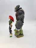 Legendary Comic Book Heroes Baf Monkey Man With Ann O Brien Build A Figure.