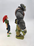 Legendary Comic Book Heroes Baf Monkey Man With Ann O Brien Build A Figure.
