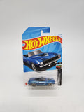Hot Wheels 70 Plymouth Barracuda HTC13 HW Roadsters Blue 2024.