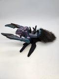 Vintage 1984 7 Towns Ltd Sectaurs Monster Lobster Hand Puppet w/ MANTOR Action Figure.