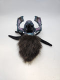 Vintage 1984 7 Towns Ltd Sectaurs Monster Lobster Hand Puppet w/ MANTOR Action Figure.