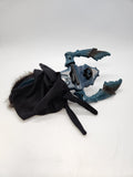 Vintage 1984 7 Towns Ltd Sectaurs Monster Lobster Hand Puppet w/ MANTOR Action Figure.