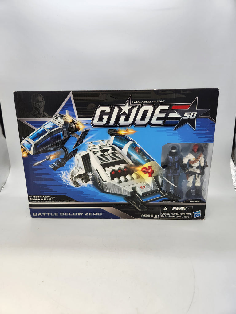 2014 MIB 50th Anniversary G.I. Joe Battle Below Zero Set Cobra