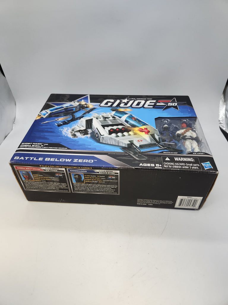 2014 MIB 50th Anniversary G.I. Joe Battle Below Zero Set Cobra
