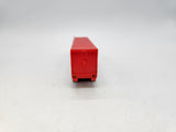 Vintage Yatming BJ and the Bear Red Semi Truck with Trailer Diecast 80s.
