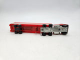 Vintage Yatming BJ and the Bear Red Semi Truck with Trailer Diecast 80s.
