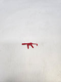 GI Joe 1985 Battle Gear Accessory Pack #3  Red Sub Machine Gun  Rifle Firefly.