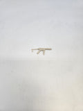 Vintage GI Joe 1986 Battle Gear Accessory Pack #4 White Firefly Submachine Gun.