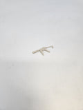 Vintage GI Joe 1986 Battle Gear Accessory Pack #4 White Firefly Submachine Gun.