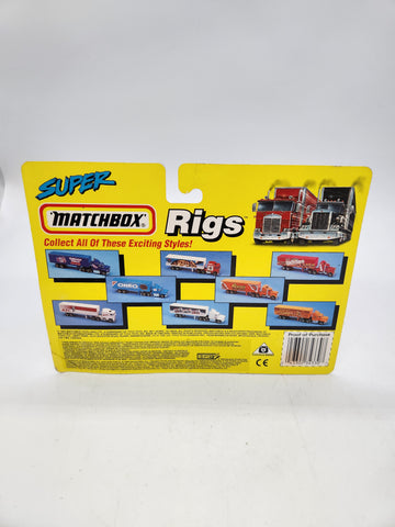 1993 Matchbox Super Rigs HERSHEY'S KENWORTH Tactor Trailer HO