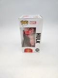 Funko POP! Avengers Endgame RED CHROME HULK W/ GAUNTLET #499 Walmart Exclusive.