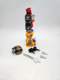 1991 Bandai Mighty Morphin Power Rangers Megazord MMPR w/ Shield Fists & Guns.