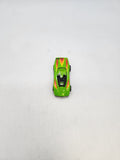 Hot Wheels Vintage Crack-Ups Exotic Bangster Lime Green Blackwall Hong Kong 1984.