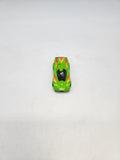 Hot Wheels Vintage Crack-Ups Exotic Bangster Lime Green Blackwall Hong Kong 1984.